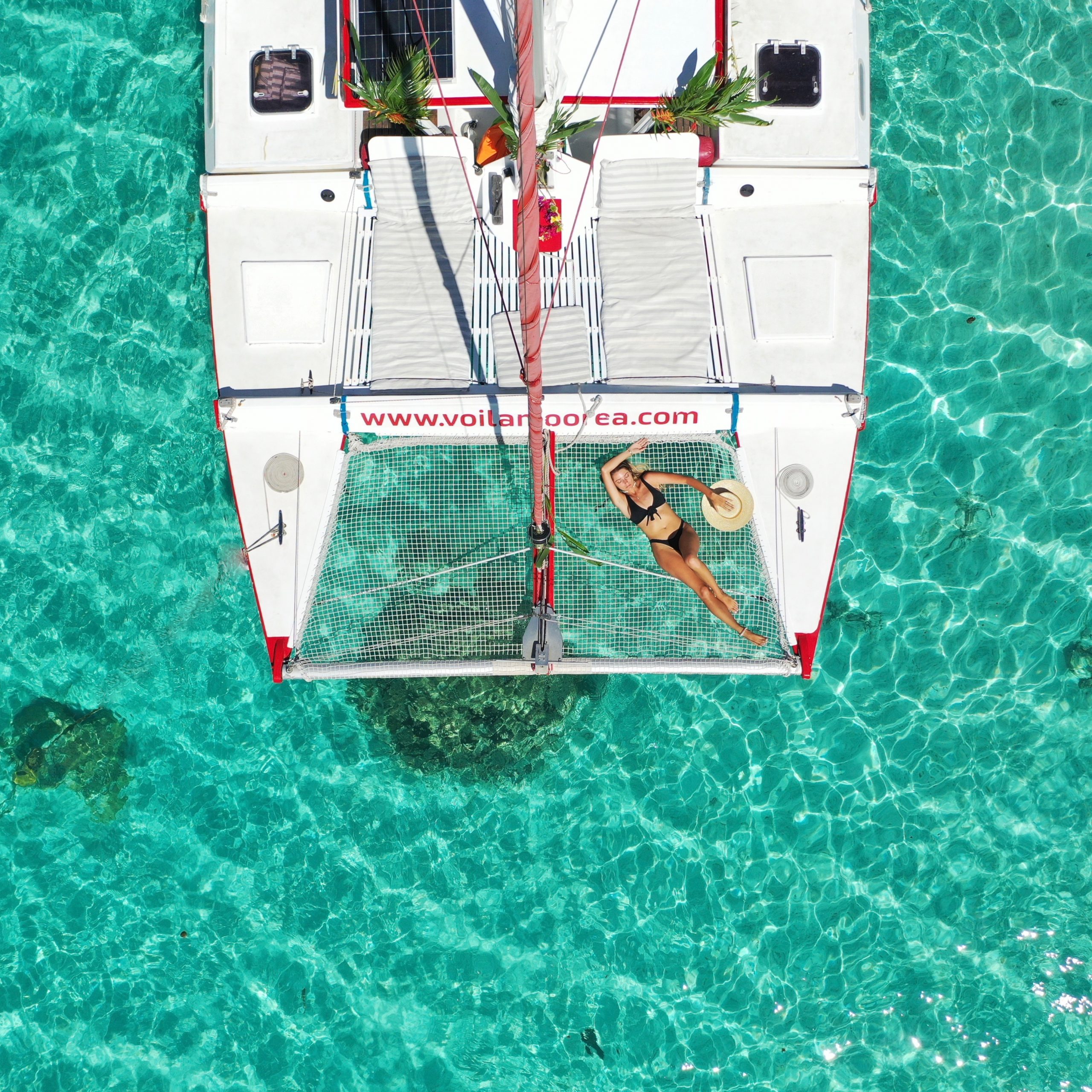 TheLostTwo allongé dans le filet